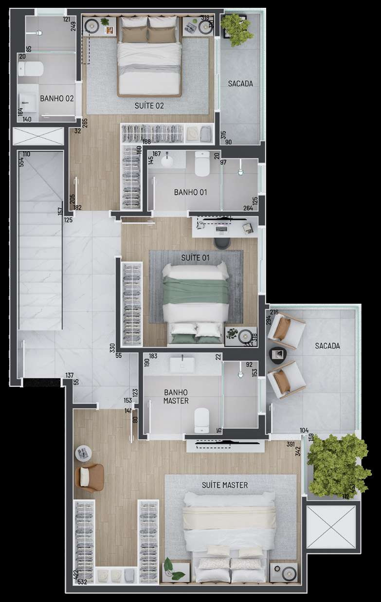 Apartamento, 3 quartos, 129 m² - Foto 24