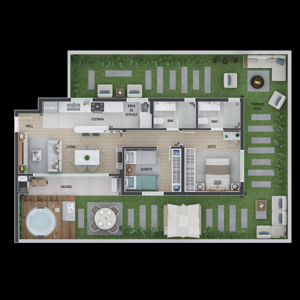 Cobertura, 3 quartos, 147 m² - Foto 18