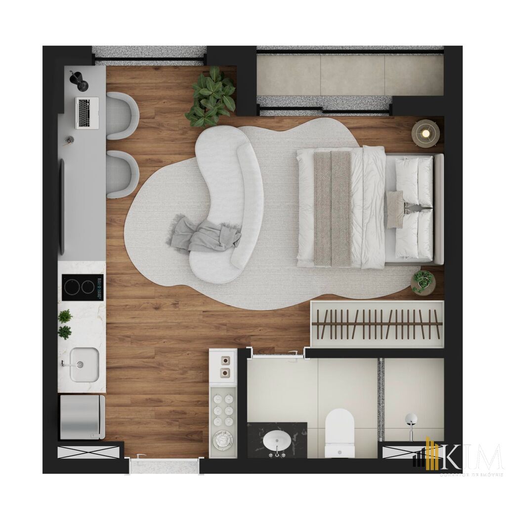 Apartamento, 2 quartos, 42 m² - Foto 34