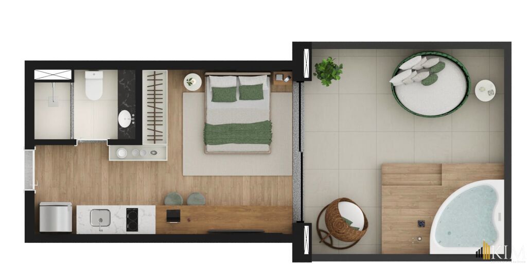 Apartamento, 2 quartos, 42 m² - Foto 37