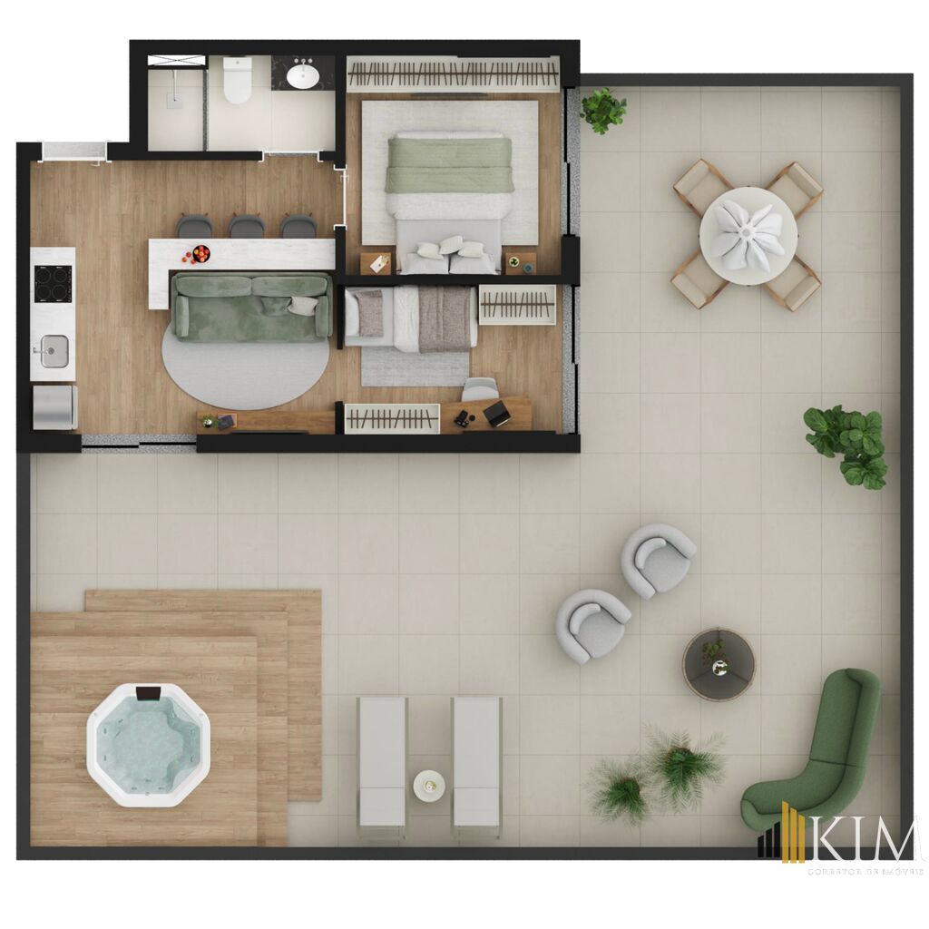 Apartamento, 2 quartos, 42 m² - Foto 45