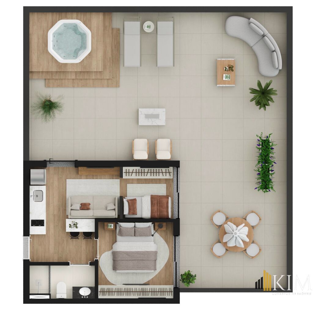 Apartamento, 2 quartos, 42 m² - Foto 44