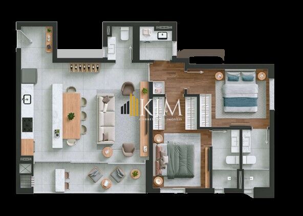 Apartamento, 2 quartos, 81 m² - Foto 33