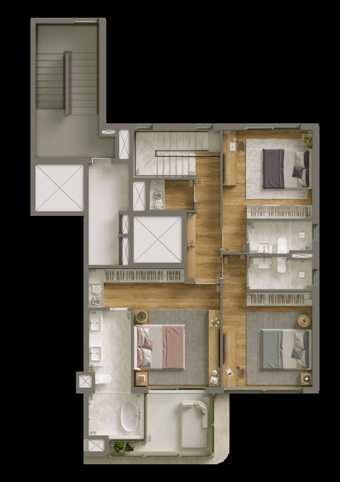 Apartamento, 3 quartos, 136 m² - Foto 42