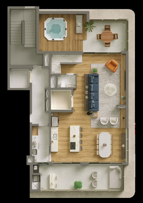 Apartamento, 3 quartos, 136 m² - Foto 41