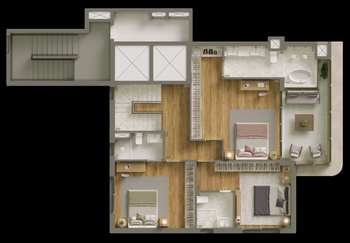 Apartamento, 3 quartos, 136 m² - Foto 36