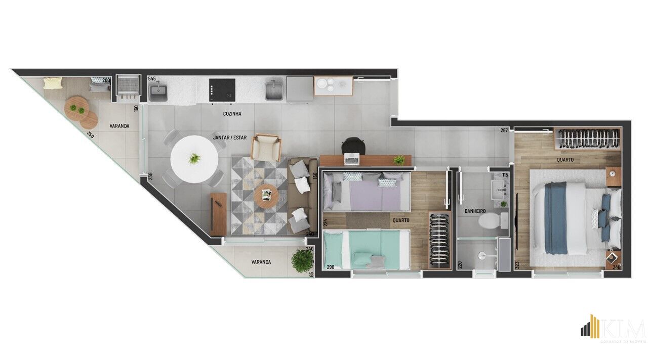 Apartamento, 2 quartos, 49 m² - Foto 14