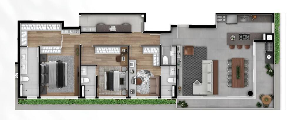 Apartamento, 3 quartos, 151 m² - Foto 38