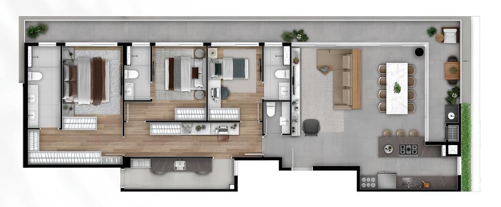 Apartamento, 3 quartos, 151 m² - Foto 39