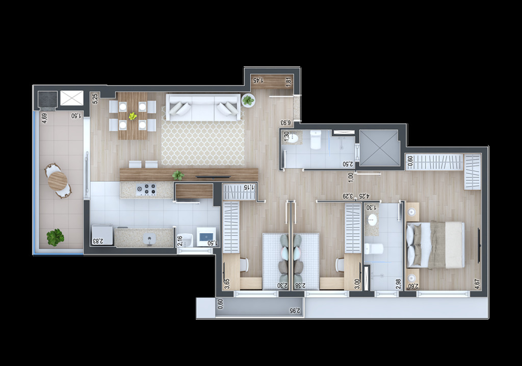 Apartamento, 3 quartos, 191 m² - Foto 26