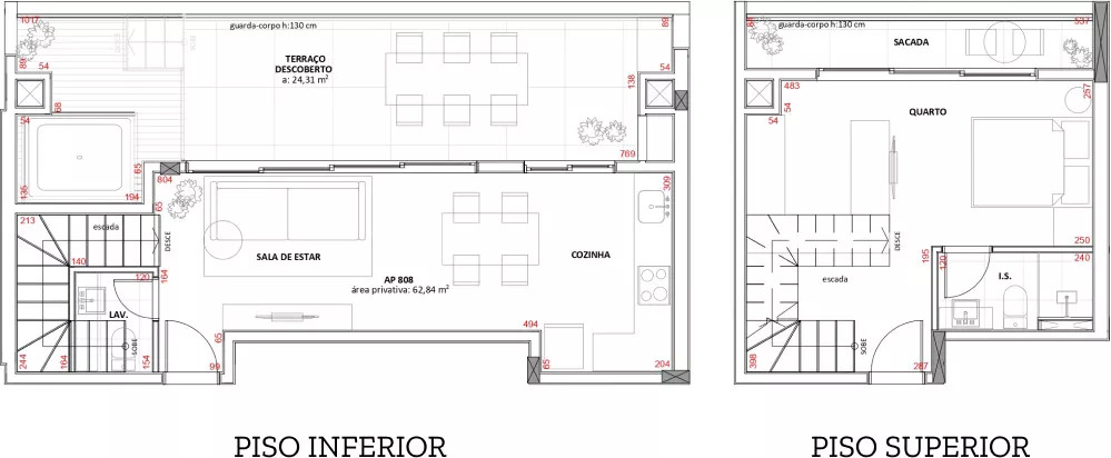 Cobertura, 1 quarto, 83 m² - Foto 23