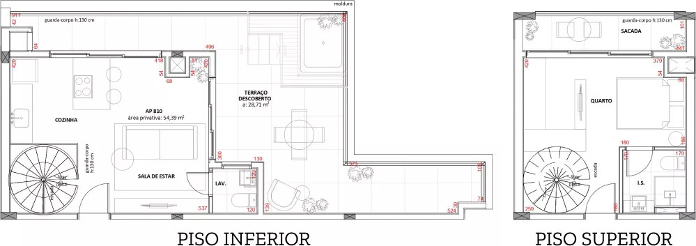 Cobertura, 1 quarto, 83 m² - Foto 22