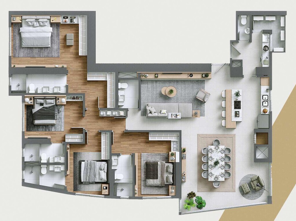 Apartamento, 4 quartos, 405 m² - Foto 38