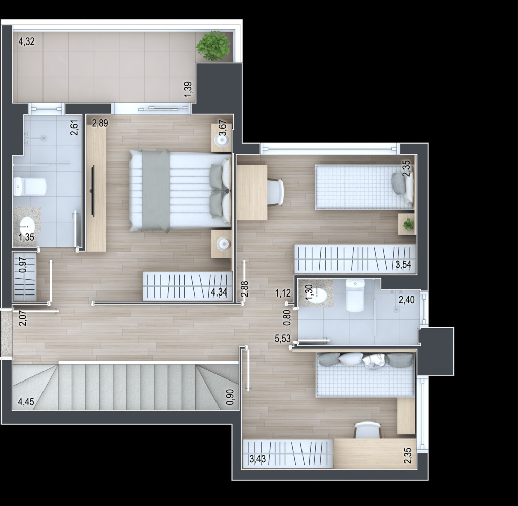 Apartamento, 3 quartos, 79 m² - Foto 19