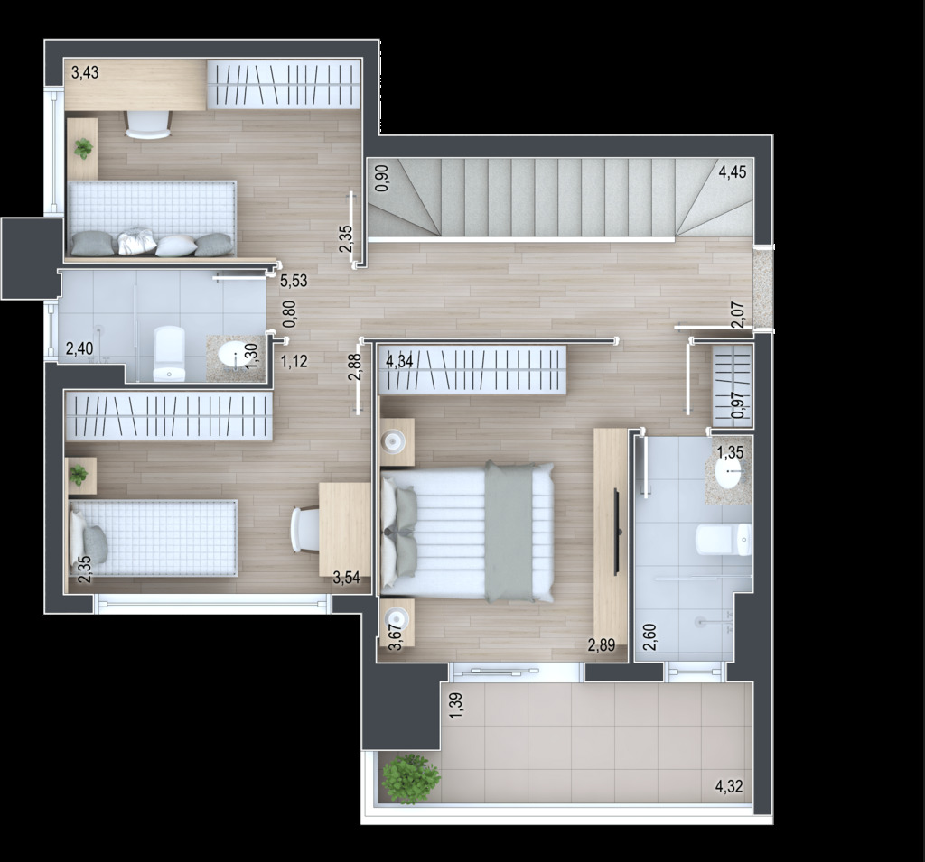 Apartamento, 3 quartos, 79 m² - Foto 28