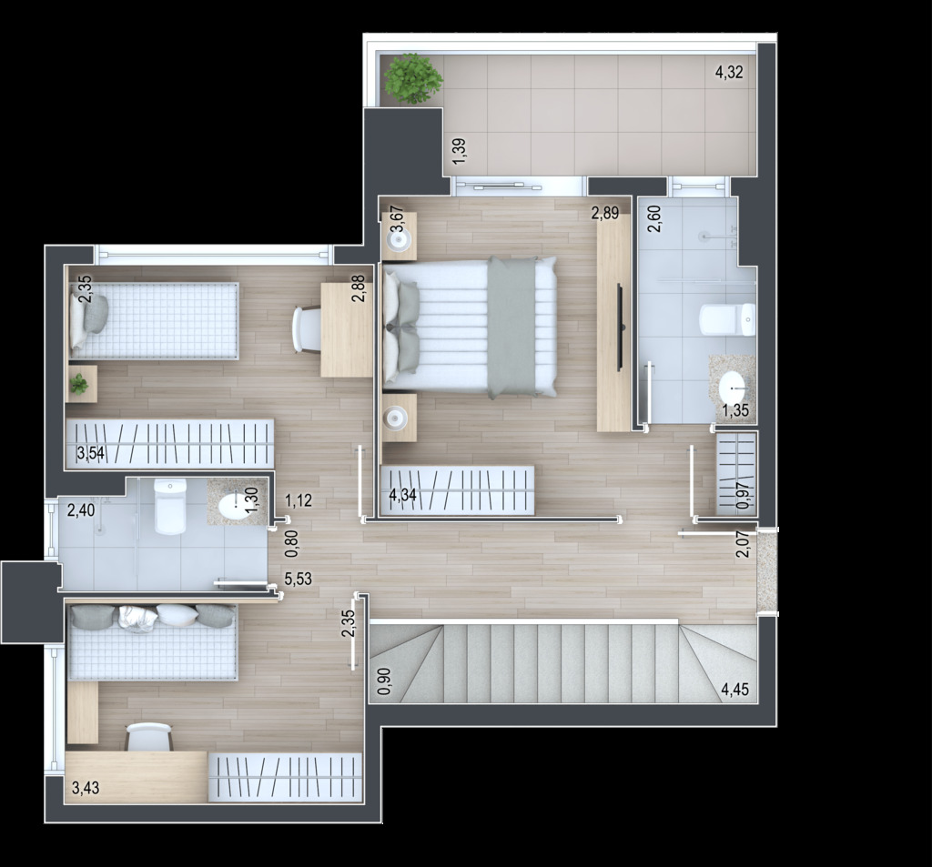 Apartamento, 3 quartos, 79 m² - Foto 27