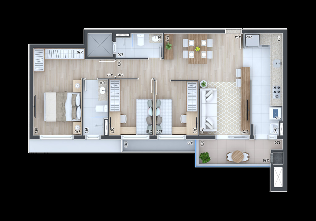 Apartamento, 3 quartos, 89 m² - Foto 20