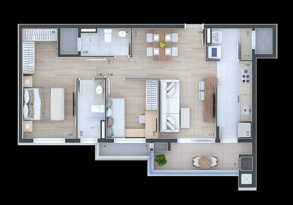 Apartamento, 3 quartos, 89 m² - Foto 18