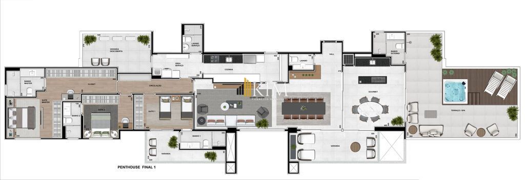 Apartamento, 3 quartos, 138 m² - Foto 42