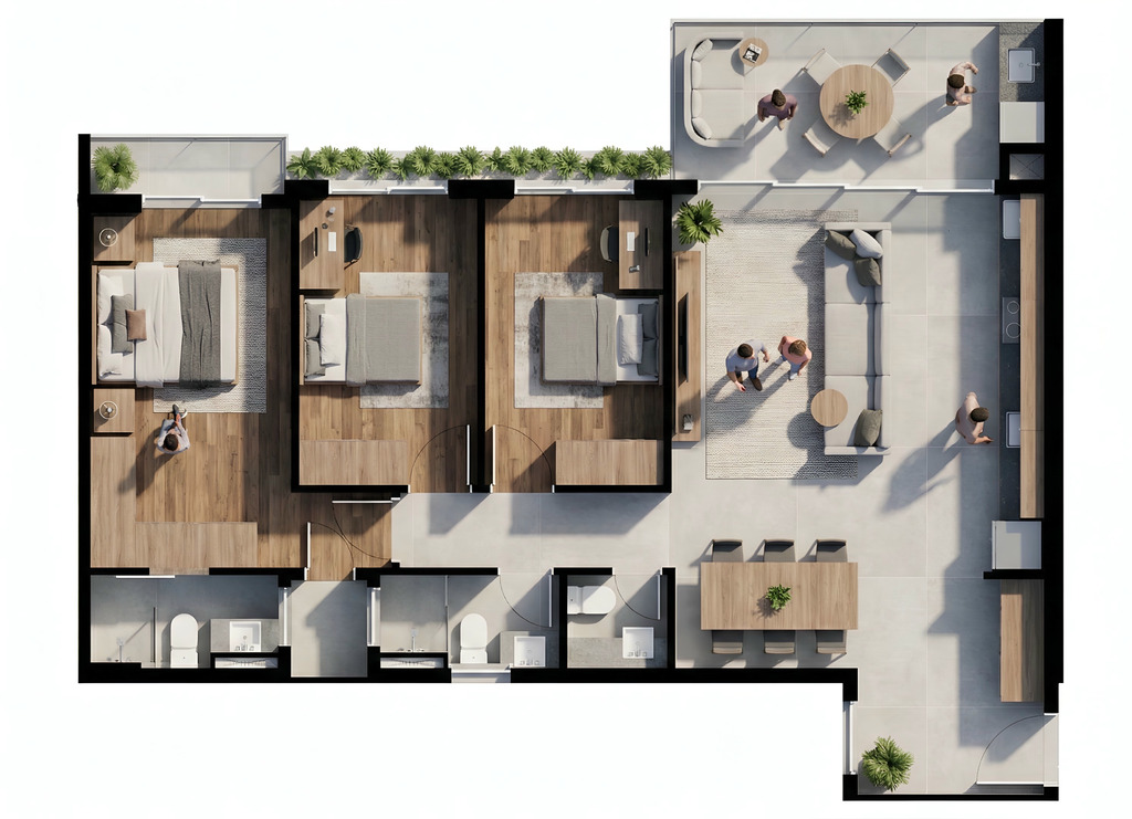 Apartamento, 2 quartos, 91 m² - Foto 108