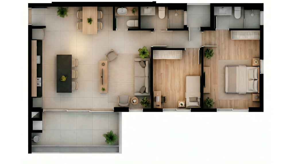 Apartamento, 2 quartos, 91 m² - Foto 106