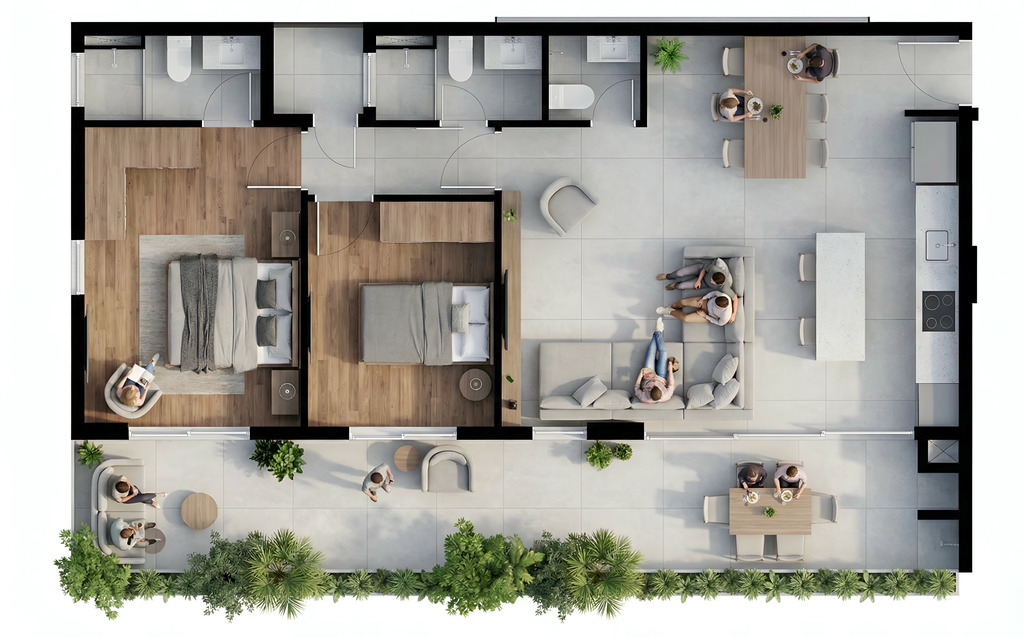 Apartamento, 2 quartos, 91 m² - Foto 111