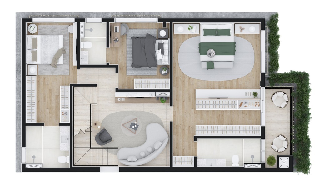 Apartamento, 3 quartos, 215 m² - Foto 76