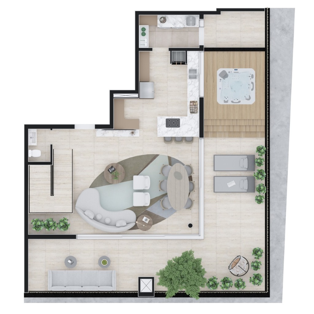 Apartamento, 3 quartos, 215 m² - Foto 71