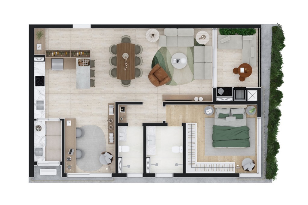 Apartamento, 3 quartos, 215 m² - Foto 58