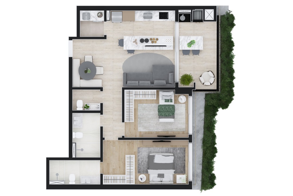 Apartamento, 3 quartos, 215 m² - Foto 54