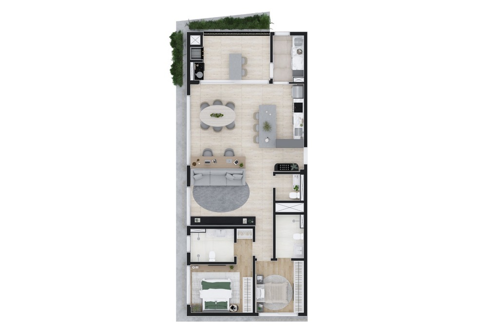 Apartamento, 3 quartos, 215 m² - Foto 62