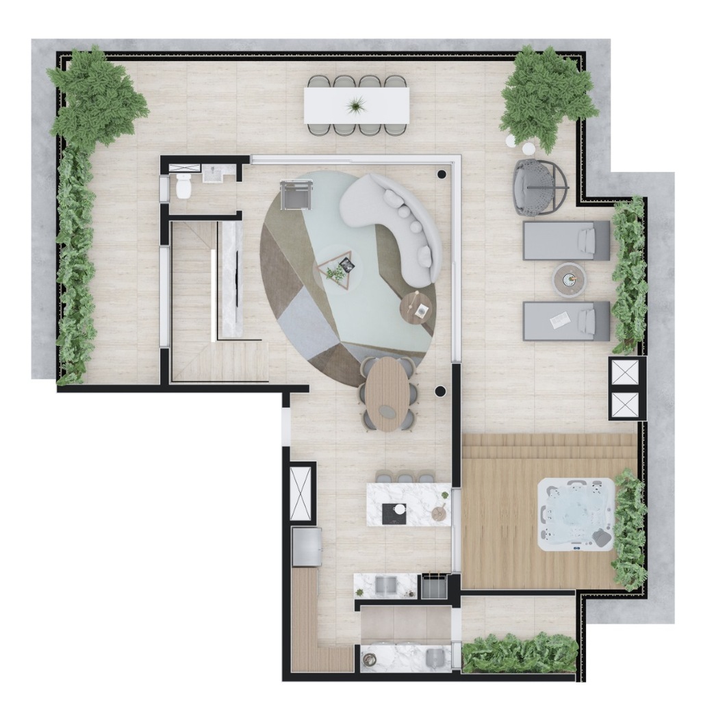 Apartamento, 3 quartos, 215 m² - Foto 79