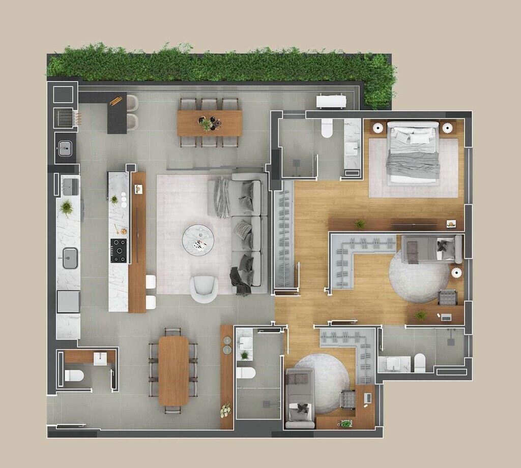 Apartamento, 3 quartos, 128 m² - Foto 23