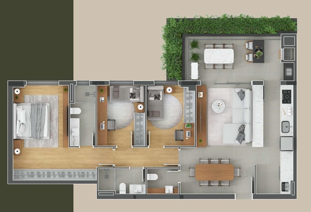 Apartamento, 3 quartos, 128 m² - Foto 21