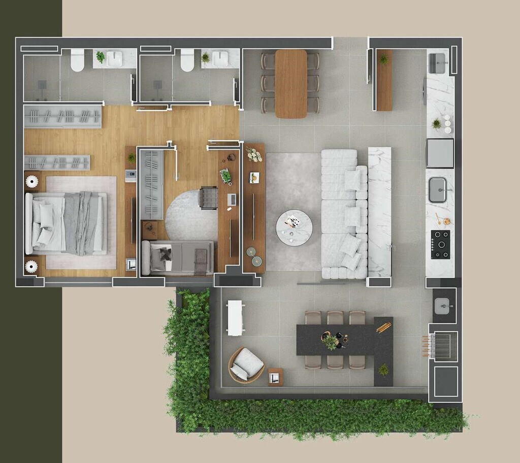 Apartamento, 3 quartos, 128 m² - Foto 19