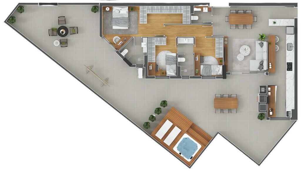 Apartamento, 3 quartos, 128 m² - Foto 36