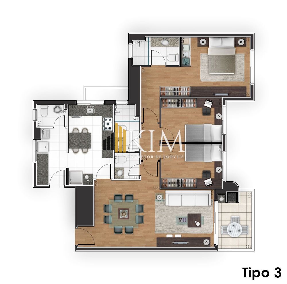 Apartamento, 3 quartos, 105 m² - Foto 50