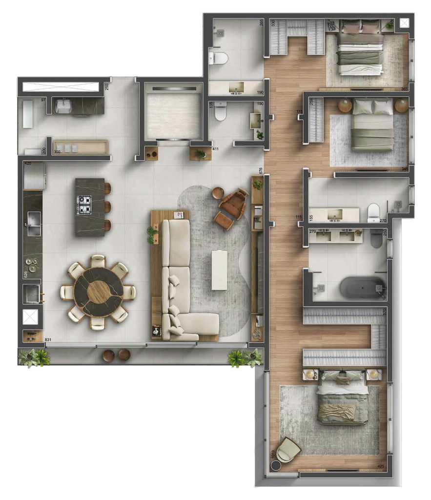 Apartamento, 3 quartos, 175 m² - Foto 35