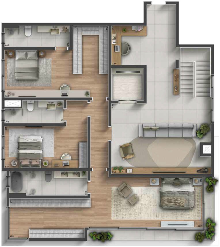 Apartamento, 3 quartos, 175 m² - Foto 45