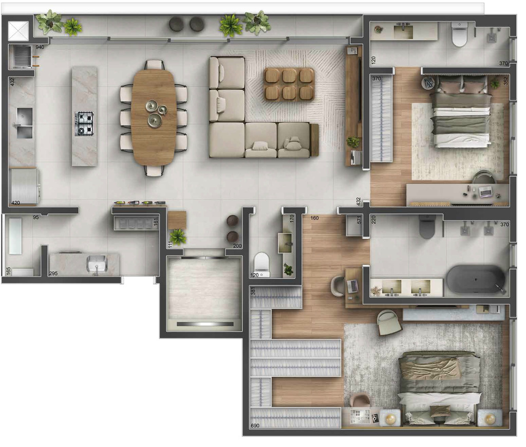 Apartamento, 3 quartos, 175 m² - Foto 33