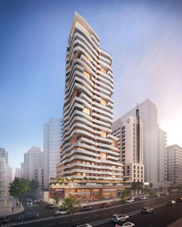 Edifício Qoya Residence Curio Collection By Hilton-Studio a 3 quartos-Batel-Curitiba/PR