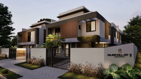 Condomínio Grand Pallazo V | Casas 3 quartos 1 Suíte-Uberaba-Curitiba-PR