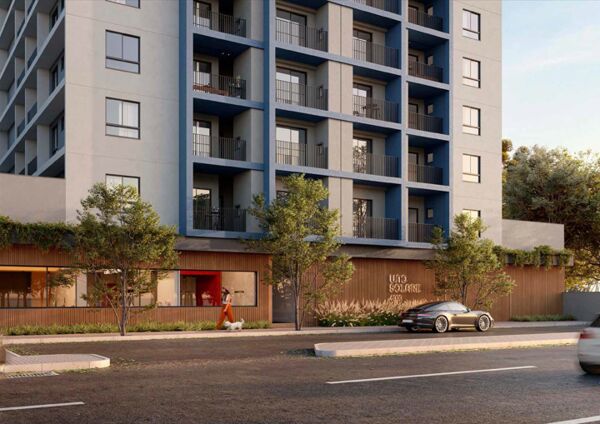 Uno Solare | 1 a 2 quartos, Portão- Curitiba/PR