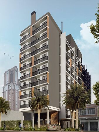 Edifício Compass Coliving | 1  quarto-Centro-Curitiba/PR.