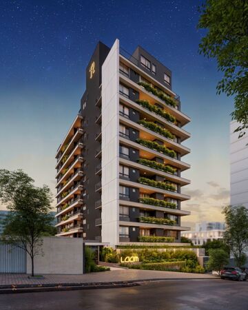 Loom | Studio, 1 a 2 quartos- Centro-Curitiba/PR