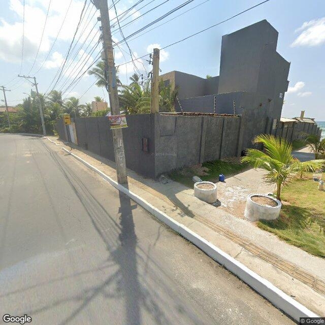 Imagem estática do "Street View" da localização