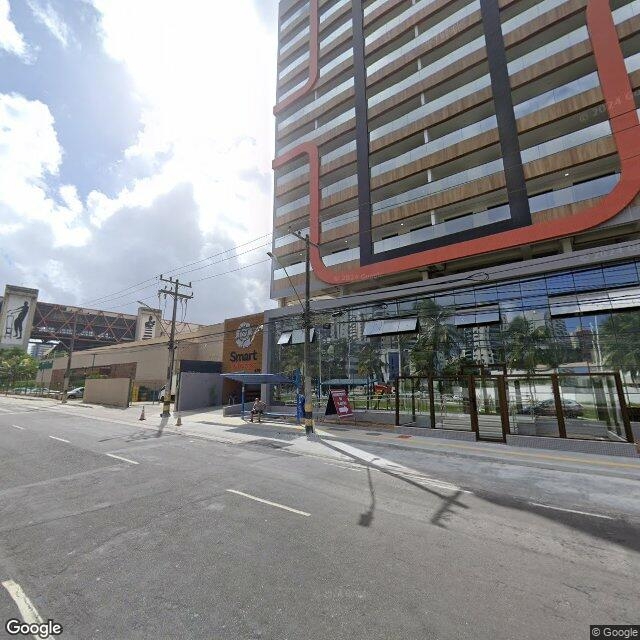 Imagem estática do "Street View" da localização