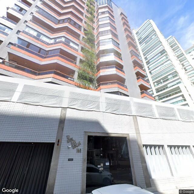 Imagem estática do "Street View" da localização