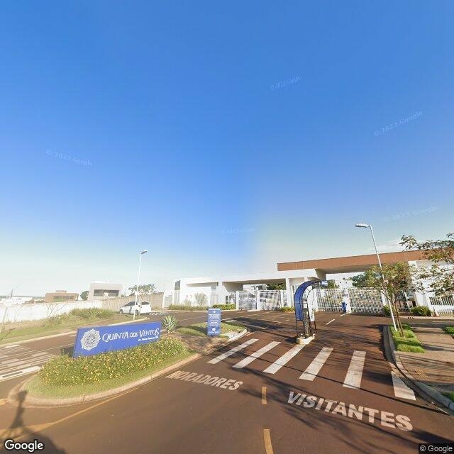 Imagem estática do "Street View" da localização