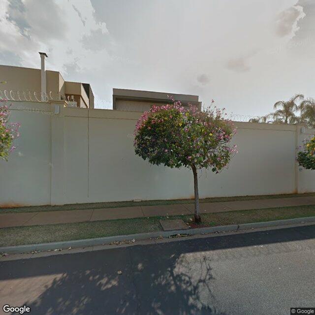 Imagem estática do "Street View" da localização